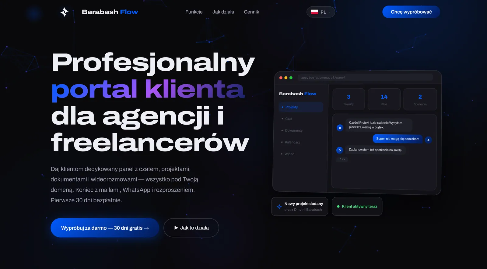 Barabash Flow Platform